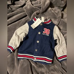 NWT Varsity Jacket, 6 MO